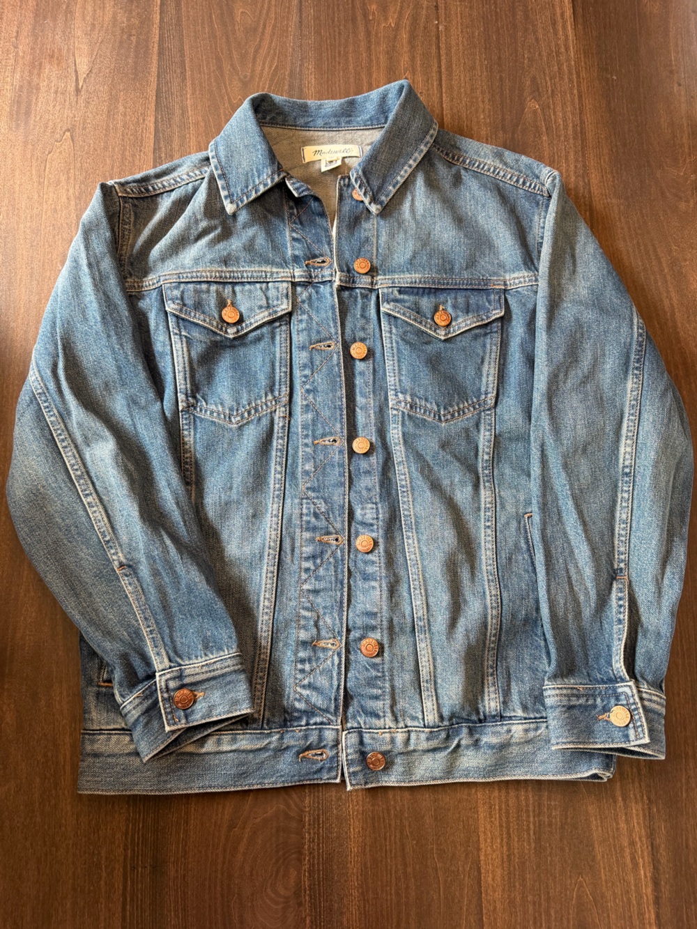 Madewell Classic Light Blue Denim Jacket